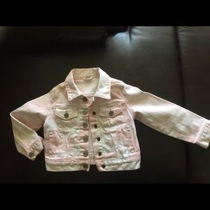 Girls Gap Jean Jacket, Beautiful Pink Tie Die 3T